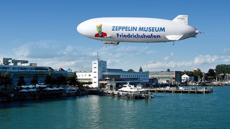 Zeppelin Museum - die Geschichte der Luftschifffahrt in Friedrichshafen - Urlaub barrierefrei