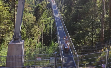 Baumwipfelpfad und Hängebrücke "Wildline" im Schwarzwald für Rollstuhlfahrer - Urlaub barrierefrei