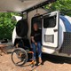 Behindertengerechter mini Caravan Hero Ranger - Urlaub barrierefrei