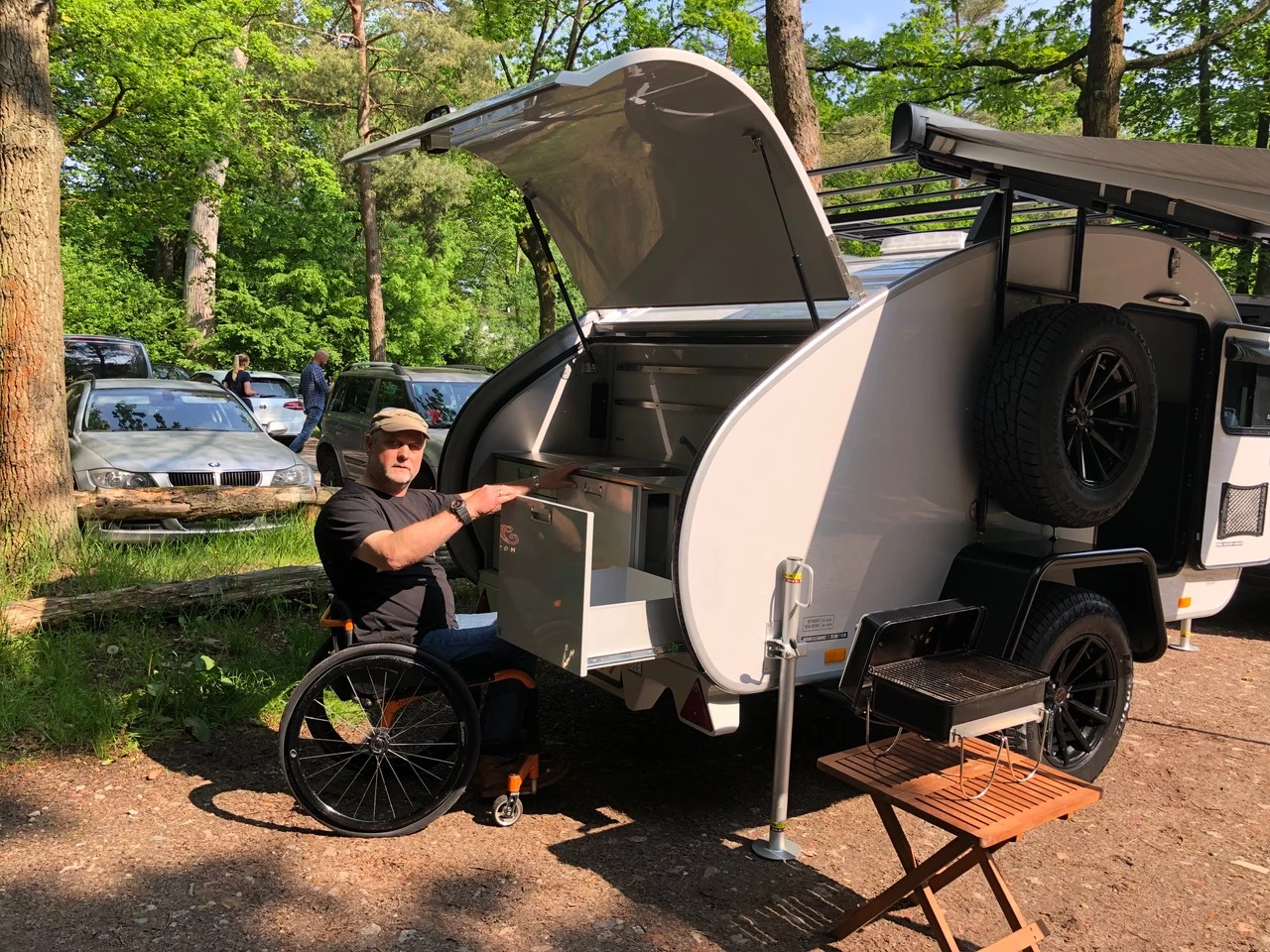 Behindertengerechter mini Caravan