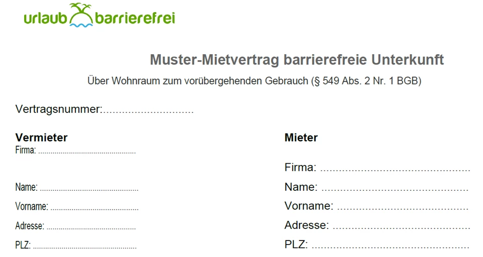 Vorschau Muster-Mietvertrag