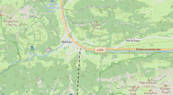 Rollstuhlgerechte Unterkunft auf Karte