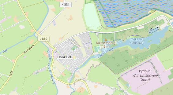 Rollstuhlgerechte Unterkunft auf Karte