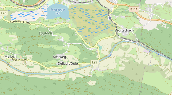 Rollstuhlgerechte Unterkunft auf Karte