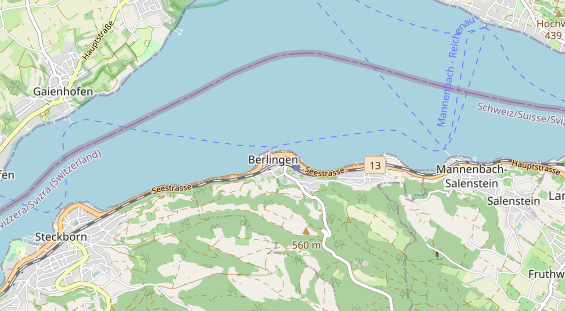 Rollstuhlgerechte Unterkunft auf Karte