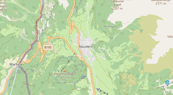 Rollstuhlgerechte Unterkunft auf Karte