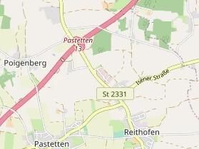Rollstuhlgerechte Unterkunft auf Karte