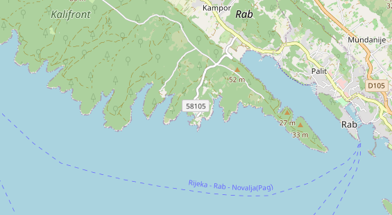 Rollstuhlgerechte Unterkunft auf Karte