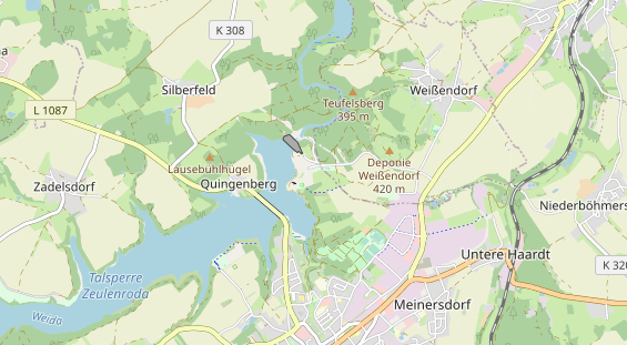 Rollstuhlgerechte Unterkunft auf Karte