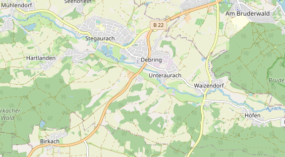 Rollstuhlgerechte Unterkunft auf Karte