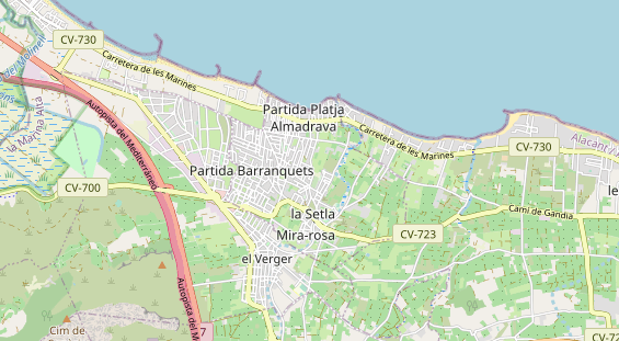 Rollstuhlgerechte Unterkunft auf Karte