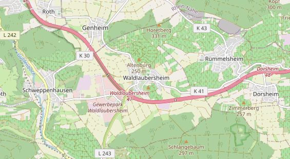 Rollstuhlgerechte Unterkunft auf Karte