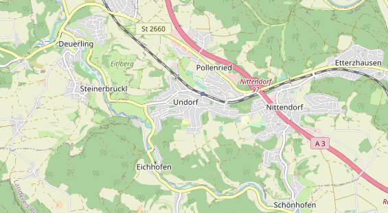 Rollstuhlgerechte Unterkunft auf Karte