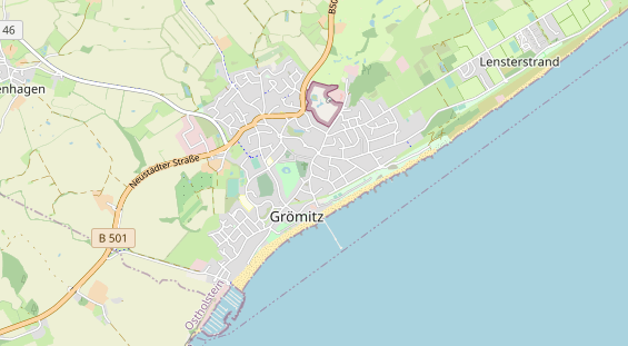 Rollstuhlgerechte Unterkunft auf Karte