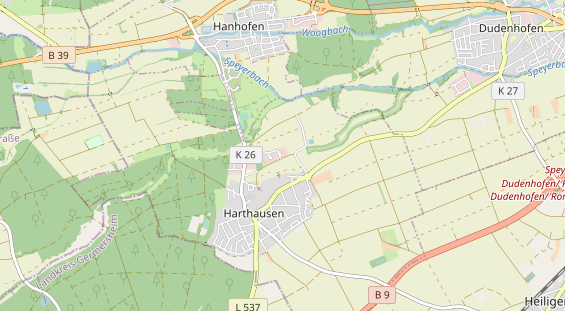 Rollstuhlgerechte Unterkunft auf Karte