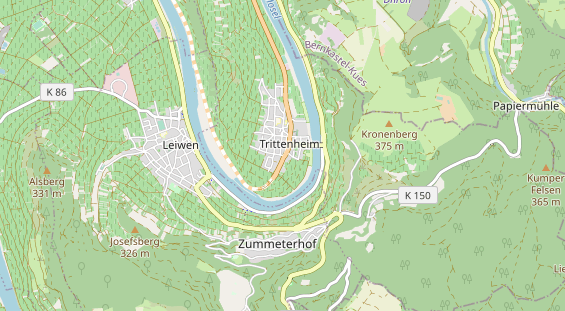 Rollstuhlgerechte Unterkunft auf Karte