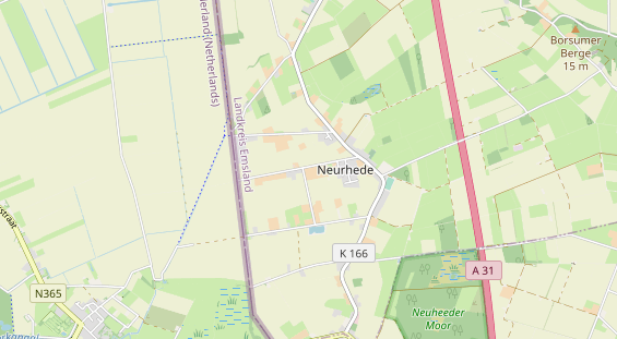Rollstuhlgerechte Unterkunft auf Karte