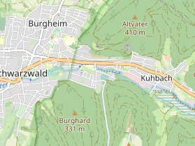 Rollstuhlgerechte Unterkunft auf Karte