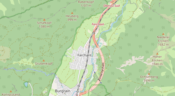 Rollstuhlgerechte Unterkunft auf Karte
