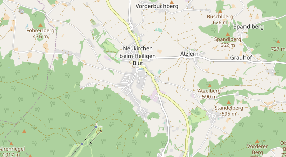 Rollstuhlgerechte Unterkunft auf Karte