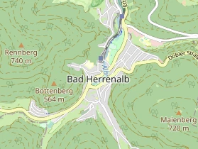 Rollstuhlgerechte Unterkunft auf Karte
