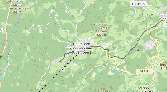 Rollstuhlgerechte Unterkunft auf Karte