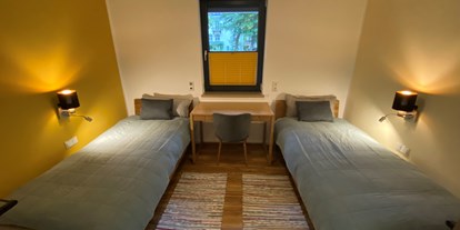 Rollstuhlgerechte Unterkunft - Unterkunftsart: Ferienwohnung - Waldheim - Zweites Schlafzimmer - Ferienapartment Villa Wilisch