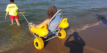Rollstuhlgerechte Unterkunft - Barrierefreiheit-Merkmale: Für Gäste mit Gehbehinderung oder Rollstuhlfahrer - Els Poblets / Alicante - Kostenlose Hilfe am Strand, nur 4 km Entfernung - Residencial Thomas A1-A4