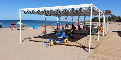 Rollstuhlgerechte Unterkunft - Unterkunftsart: Gästehaus - Comunidad Valenciana - Beschatteter Strand für Behinderte, nur 4 km Entfernung - Residencial Thomas A1-A4