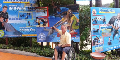 Rollstuhlgerechte Unterkunft - Unterkunftsart: Gästehaus - Benissa - Diverse Erlebnisparks und Delphintherapie an der Costa Blanca - Residencial Thomas A1-A4