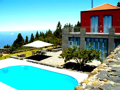Rollstuhlgerechte Unterkunft - Pool, Villa, Garten-Terrasse - Villa Atlantico mit beheiztem Pool und barrierefreiem Eingang