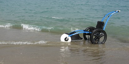 Rollstuhlgerechte Unterkunft - Türkische Westküste - Strand-Rollstuhl - HOTEL ROLLI