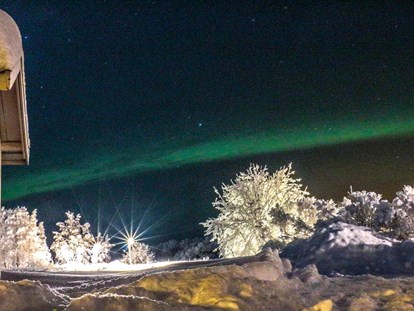 Rollstuhlgerechte Unterkunft - Unterkunftsart: Ferienwohnung - Süd-Lappland - The Northern lights can be seen on a regular basis when skies are clear and mother nature is kind. They are very special. - The Friendly Moose Lapland