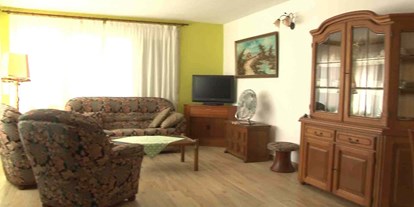 Rollstuhlgerechte Unterkunft - Costa del Azahar - Wohnzimmer, barrierefreies Haus in Vinaròs, einer Stadt in Ostspanien - Adaptados