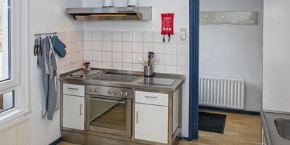 Rollstuhlgerechte Unterkunft - Küche - Modestia Groepsverblijf Texel