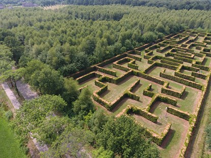 Rollstuhlgerechte Unterkunft - Labyrinth auf Landgoed de Biestheuvel - Landgoed de Biestheuvel