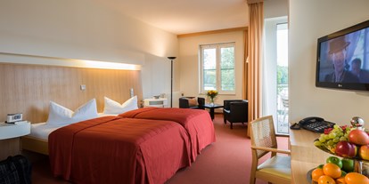 Rollstuhlgerechte Unterkunft - Doppelzimmer - Seehotel Rheinsberg - komplett barrierefreies Hotel am See