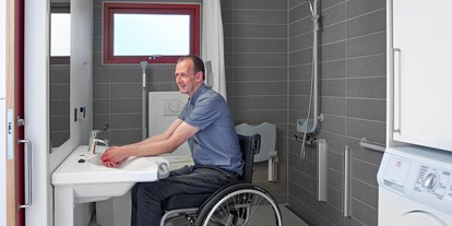 Rollstuhlgerechte Unterkunft - Barrierefreiheit-Merkmale: Für Gäste mit kognitiven Beeinträchtigungen - Århus - Dronningens Ferieby