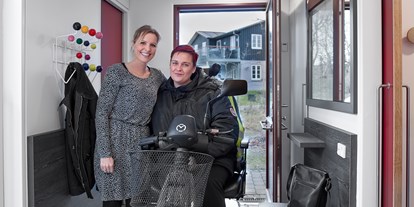 Rollstuhlgerechte Unterkunft - Dronningens Ferieby