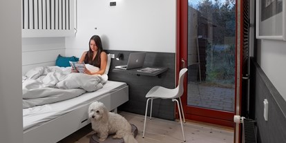 Rollstuhlgerechte Unterkunft - Unterkunftsart: Ferienhaus - Århus - Zimmer mit Etagenbett
Hund auf Anfrage erlaubt - Dronningens Ferieby
