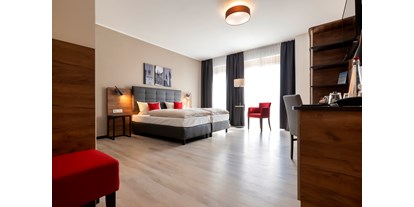 Rollstuhlgerechte Unterkunft - Zertifizierung "Reisen für alle" - Doppelzimmer Comfort Plus (rollstuhlgeeignet) - Hotel INCLUDiO 