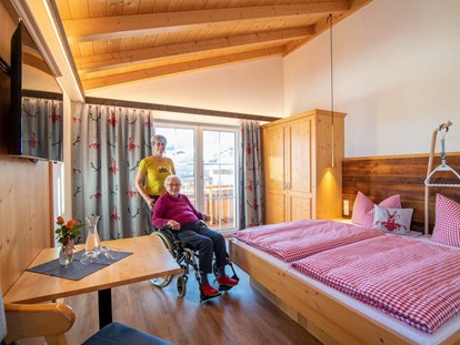 Rollstuhlgerechte Unterkunft - mit Hund - Isny im Allgäu - Pflegehotel Allgäu