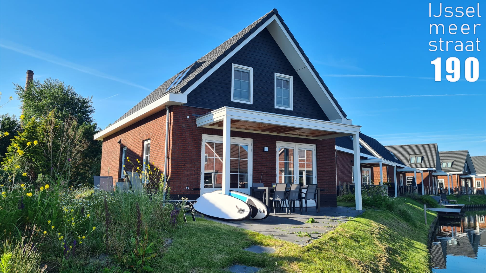 Rollstuhl-Urlaub - Barrierefreies 6-Personen-Haus mit privater Steg auf dem Wasser. - IJsselmeerstraat190