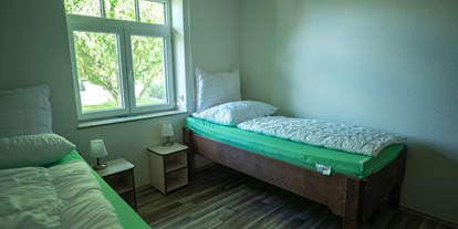 Rollstuhlgerechte Unterkunft - PLZ 24217 (Deutschland) - Beispiel für Doppelzimmer in der Einliegerwohnung - Stiftung Friedrich Wilhelm und Monika Kertz