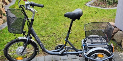 Rollstuhlgerechte Unterkunft - Malente - Dreirad Velo Trike - Stiftung Friedrich Wilhelm und Monika Kertz