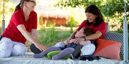 Rollstuhlgerechte Unterkunft - Barrierefreiheit-Merkmale: Für Gäste mit Sehbehinderung oder blinde Menschen - Baden-Württemberg - Luftikus-Familienurlaub mit einem pflegebedürftigen Kind