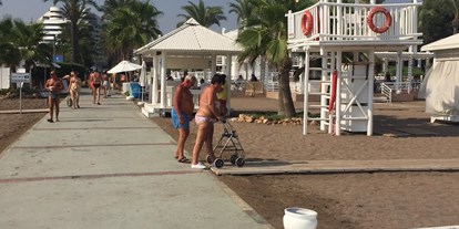 Rollstuhlgerechte Unterkunft - Barrierefreiheit-Merkmale: Für Gäste mit Gehbehinderung oder Rollstuhlfahrer - Aksu/Antalya - Strand  - Titanic Beach Lara