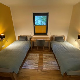 Rollstuhl-Urlaub: Zweites Schlafzimmer - Ferienapartment Villa Wilisch
