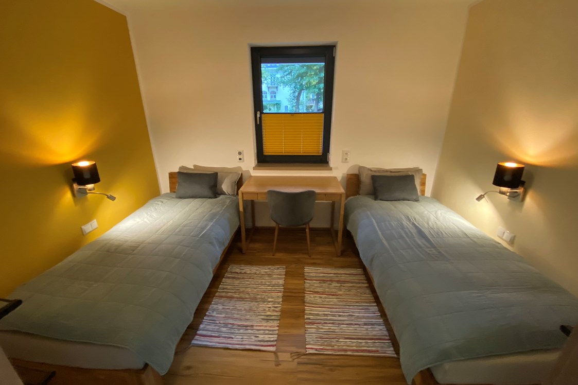 Rollstuhl-Urlaub: Zweites Schlafzimmer - Ferienapartment Villa Wilisch