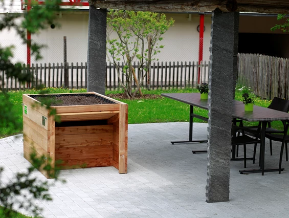 Rollstuhl-Urlaub: Hotelgarten - Ferienhotel Bodensee, Stiftung Pro Handicap